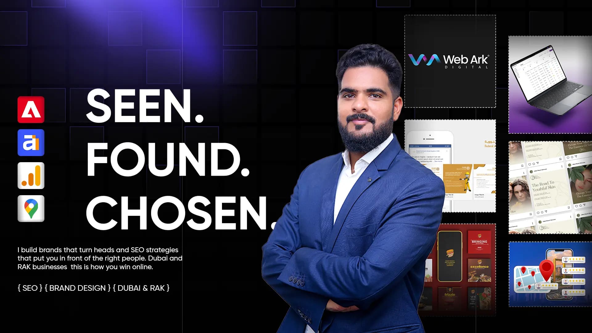 Muhammad Hamza – SEO Expert & Brand Designer in Dubai and Ras Al Khaimah helping businesses get Seen, Found, and Chosen online